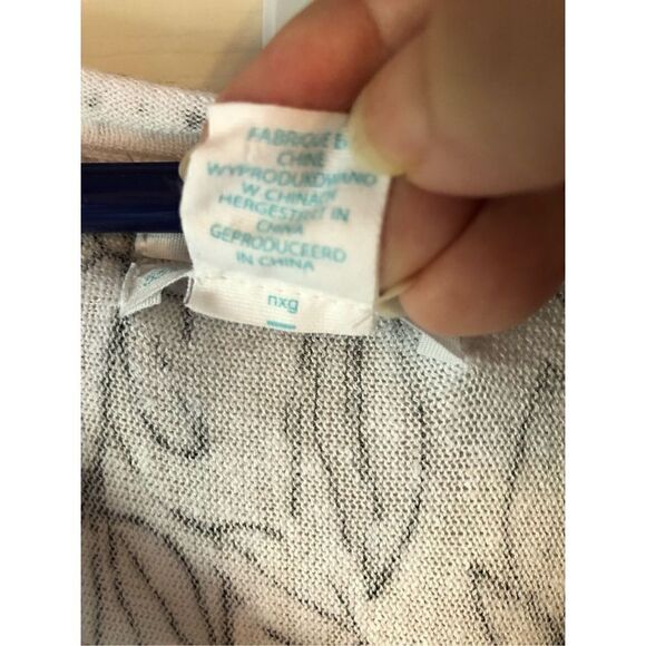 Cynthia Rowley Open V Neck Sweater L - Picture 7 of 11